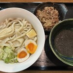 Teuchi Sanuki Udon Kouka - 特濃昆布水正油つけ麺♪