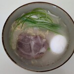 藤原製麺 - 料理写真:『ラーメンの王道 北浜商店』の”とんこつ 塩”：具材は全て別途調達