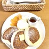 cafe.muku - スフレパンケーキにバニラアイストッピング