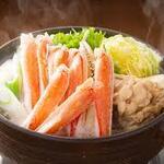 Crab hotpot for the first person 1,980 yen (excluding tax)