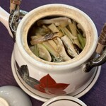 料亭菊水楼 - 料理写真:鱧と松茸の土瓶蒸し