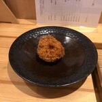 とんかつ えんどう - クリームコロッケ単品