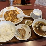 金竜中国料理店 - 麻婆豆腐定食