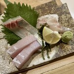 笑福 - お造り3種盛り