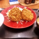 かつや  - メンチカツ定食