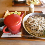 自然薯庵 - 天ざるそば