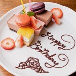 Dessert plate [Reservation required★For birthdays and anniversaries...]