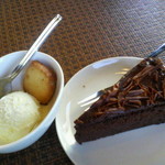 ワークセンター ピアハーブ - ｱｲｽｸﾘｰﾑ(ﾊﾞﾆﾗ)ｼﾝｸﾞﾙ100円&ﾁｮｺﾚｰﾄｹｰｷ150円 2013.11.