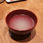 酢重 Indigo - 蕎麦湯