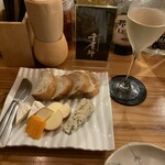 TEPPAN KU-YA - チーズ盛合せ