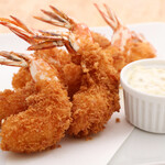 笑うだるま - 特製エビフライ