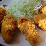 味処 まるたか - カキフライ定食