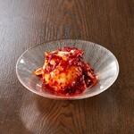 Seasonal “raw” kimchi
