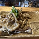 やきとん 宮ちゃん - 豚耳の塩焼き490円