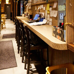 ラーメン酒場　酔っ手羽大王 - カウンター