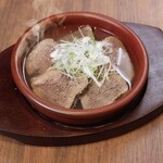 Soft boiled Cow tongue