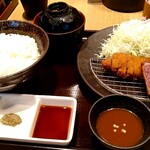 牛カツ 京都勝牛 - 料理写真:牛ロースカツ膳 並