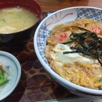 そば処 海老民 - 玉子丼