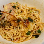 ラーメン二郎 - 赤酢投入～♪