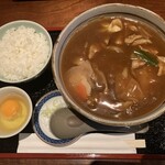 Kisoba Tenryuu - カレーけんちん＋玉子