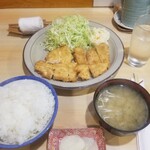 あげ幕 - チキンカツ定食