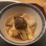 美会 - キンキ　蛤　オニテナガエビ　車海老　松茸