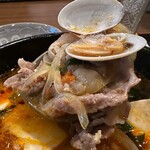 Jun Chan - お豆腐だけでなくお肉も入ってたボリユーミィ
