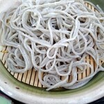 223464191 - 自家製粉の常陸秋そばを使用した二八蕎麦。