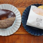 FLAP COFFEE - 【2023.11】マロン(税抜440円)、さつまいもクリーム(税抜370円)