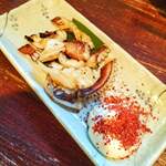 囲坊主 - イカ下足焼き