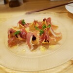 カジュアルフレンチBar 7FUKU - 生ハムとイチヂク