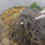 東海パーキングエリア（下り線）フードコート - 蕎麦はこんな感じ