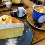 CAFE FLAっと - かぼちゃのチーズケーキ