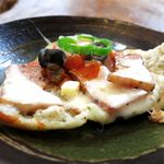 風遊斎 - 麺ピザ超アップ