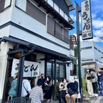 手造りうどん 楽々 - 外観