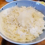 蕎誠庵あさひ - じゃこおろし丼