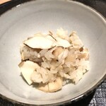 新ばし 星野 - 松茸ご飯