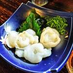 囲坊主 - 生タコの焼き