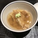 新ばし 星野 - グジの栗蒸し