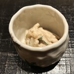 新ばし 星野 - 柿の白和え