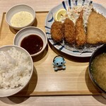 やよい軒 - カキフライミックス定食