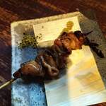 囲坊主 - 鰻の肝串