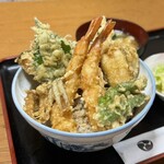 天ぷら割烹 いけだ - 天丼¥1000