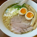 麺屋 菜々兵衛 - 名古屋コーチン・塩(煮玉子トッピング）2013.11