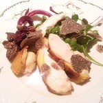 ふくの季 - 21回目シャポンとフランス野菜のサラダ・トリュフ添え