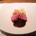ふくの季 - 21回目アイスランド産仔羊背肉のロースト・トリュフソース