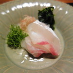 神楽坂 石かわ - 鯛のおつくり