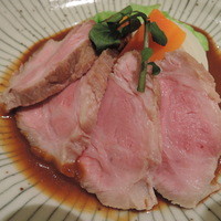 目黒の和食 さとう - 週替わりランチ膳。熟成豚と季節野菜の和風デミグラスソース