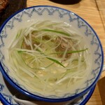 味の牛たん喜助 - スープ