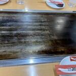 鶴橋風月 - 鉄板✨